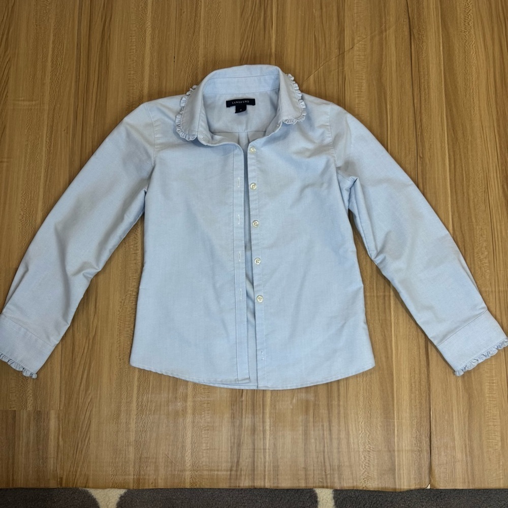 Lands' End Soft Blue Shirt